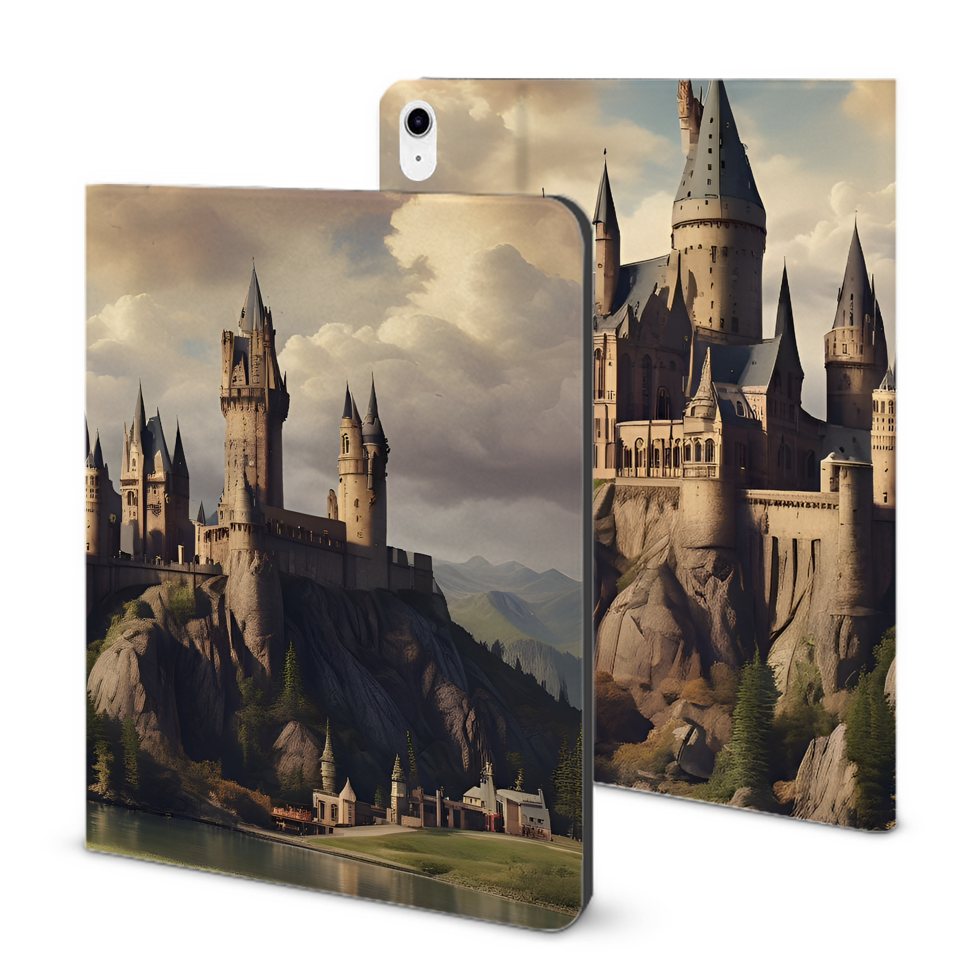 （画像用） Harry Potter ハリー・ポッターシリーズ IPad ケース ブック型 PUレザー TPU 耐衝撃 軽量 薄型 ペン収納なし 全面保護 IPad 各モデル対応